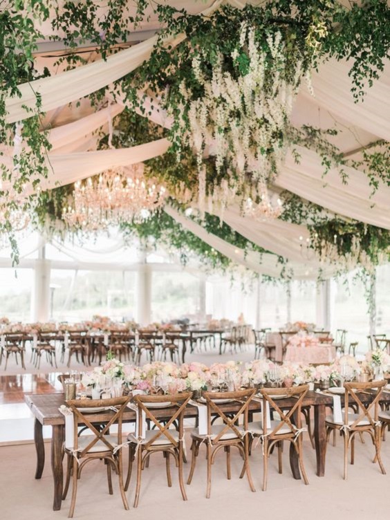 blush decorations and wedding venue for august wedding colors 2022 blush