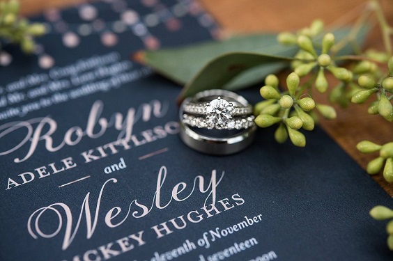 wedding ring decorated sage greenery for sage green wedding colors 2023 sage green and navy