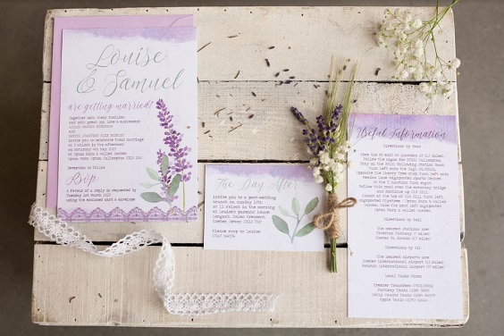 white and lavender wedding invites for sage green wedding colors 2023 sage green and lavender