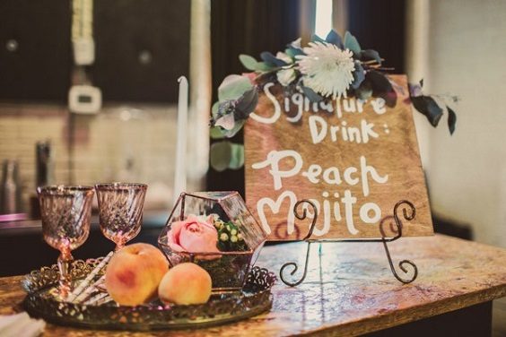 Wedding Table Decorations for Grey and Peach September Wedding Color Palettes 2023