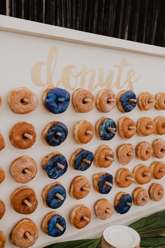 Wedding Biscuits for Navy Blue, Grey and Orange September Wedding Color Palettes 2023