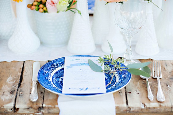 royal blue wedding plate for blue wedding colors 2023 royal blue and coral