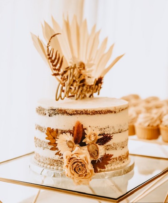 nude wedding cake for april wedding color schemes for 2023 terra cotta and nude
