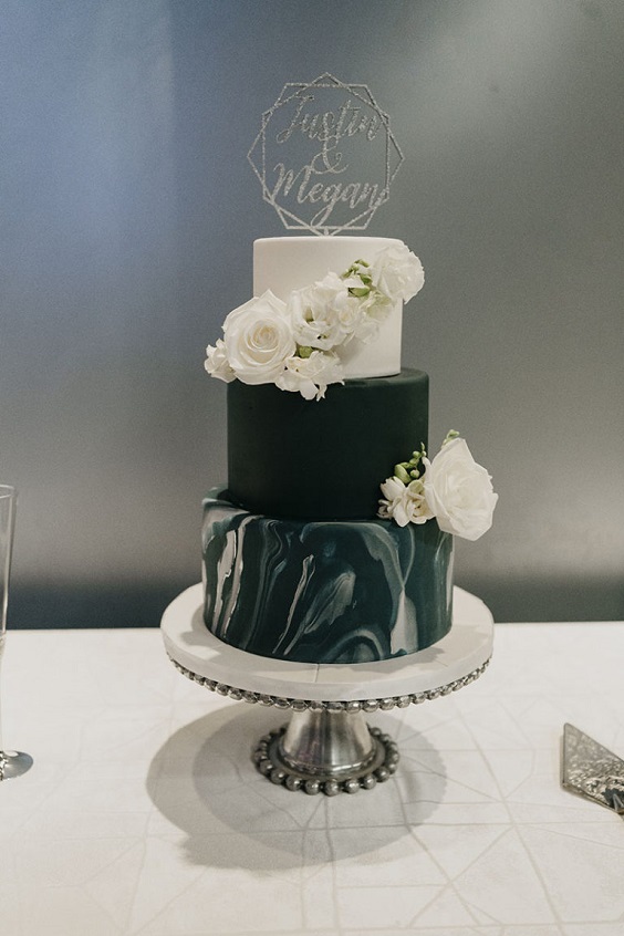 navy blue and grey wedding cake for navy blue wedding themes for 2023 navy blue and grey