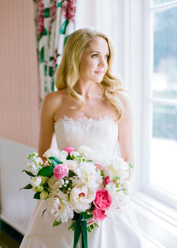 Pink outlet bouquet dresses