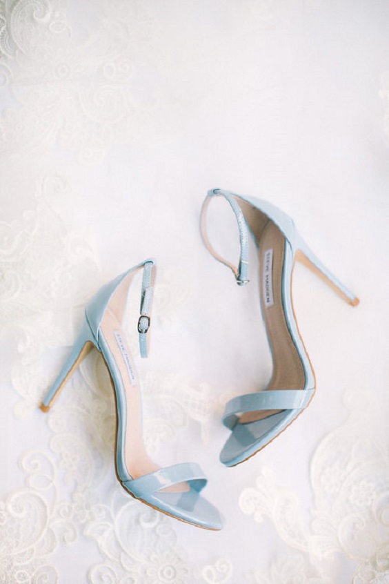 Wedding Shoes for Light Blue and Blush Wedding Colors 2023