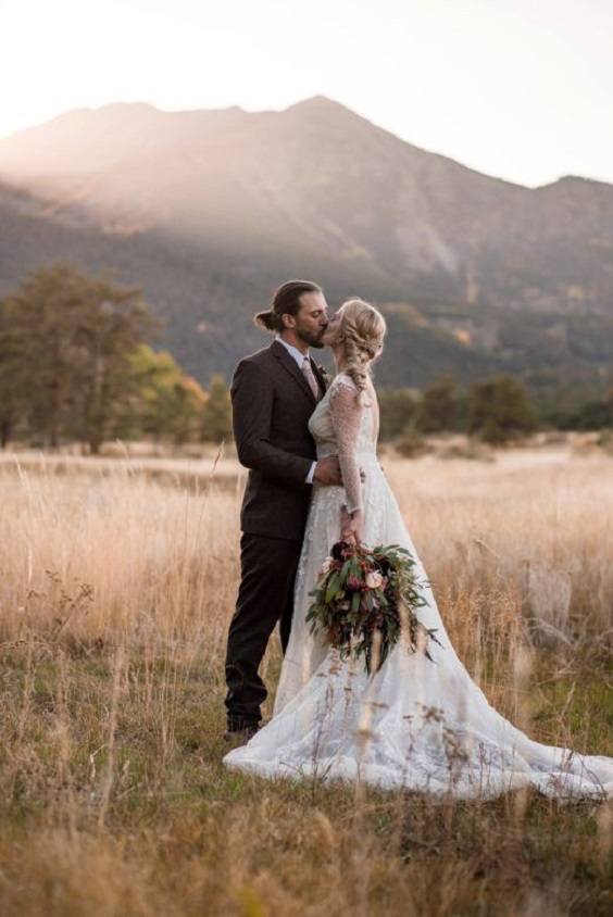 grooms suit for 8 awesome outdoor wedding venue ideas 2024 mountain wedding