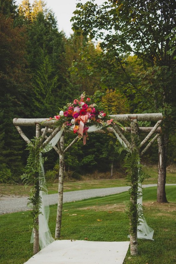 wedding ceremony arch for 8 awesome outdoor wedding venue ideas 2024 country wedding