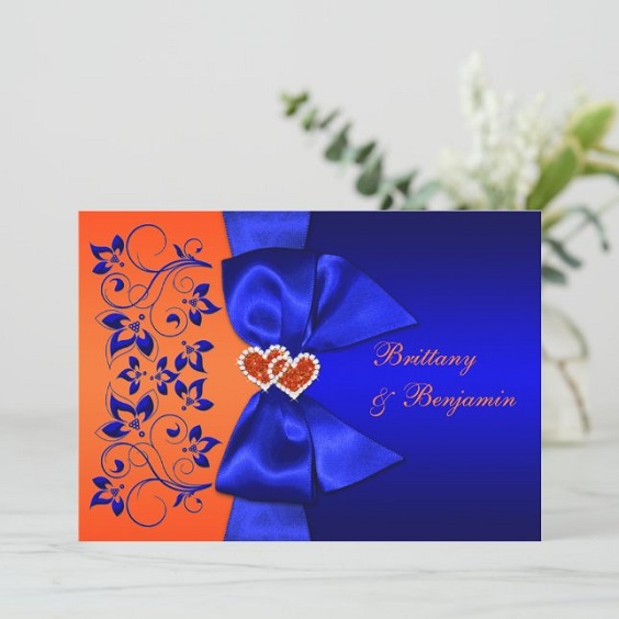 royal blue and coral wedding invitations for royal blue wedding colors 2024 royal blue and coral