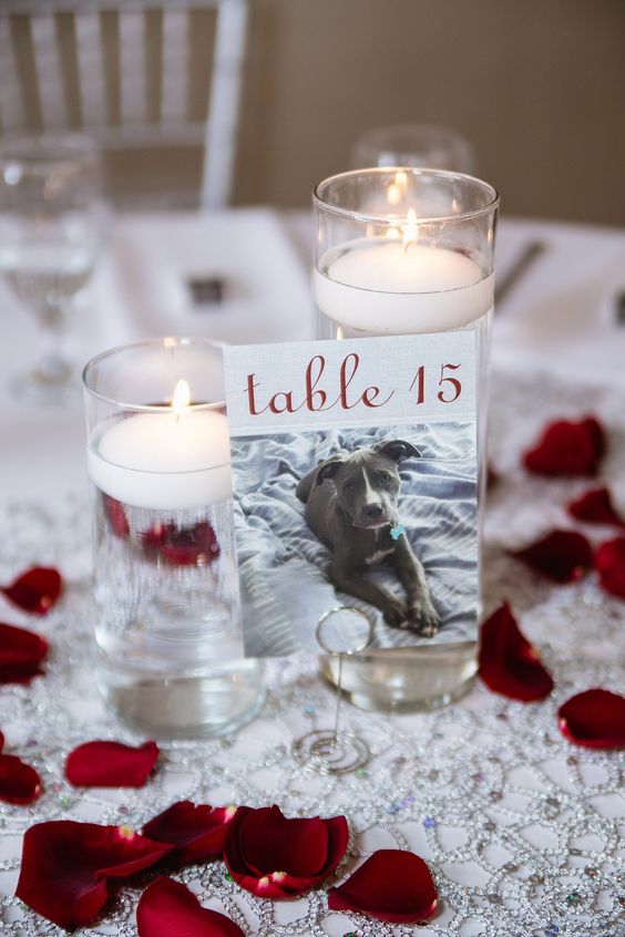 Wedding Table Decorations for Maroon and Light Grey Wedding Color Combos 2024