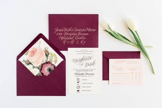 raspberry wedding invitations for january wedding colors for 2024 red raspberry and yellow