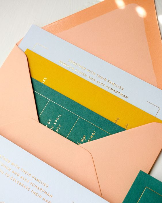 peach and emerald wedding invitations with gold scripts for emerald green and gold wedding colors emerald gold and peach