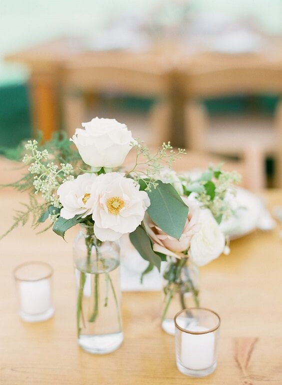 flowers for summer sage green and white wedding