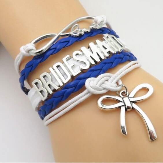 royal blue and white bracelet for summer royal blue wedding