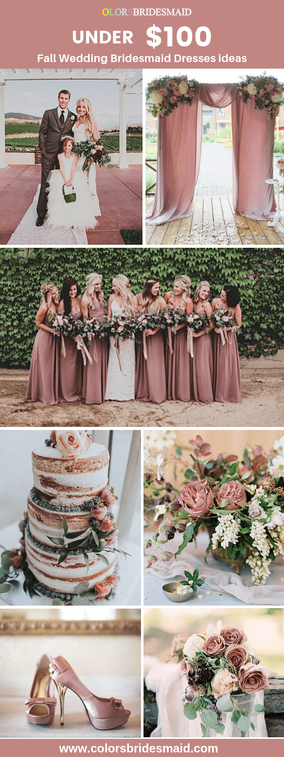 dusty rose and sage green wedding