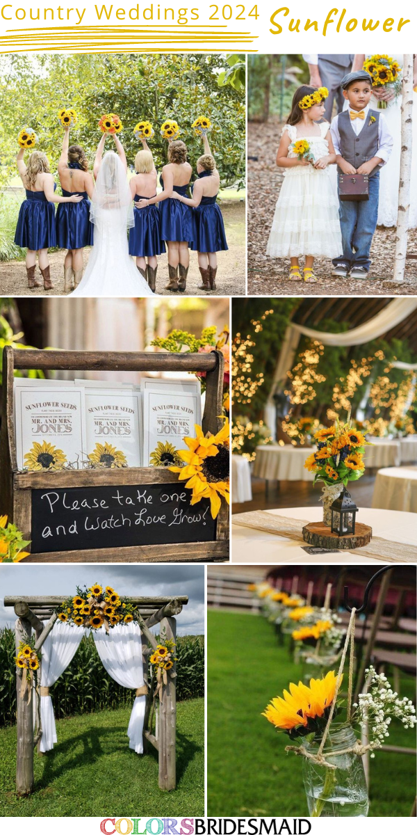 Top 8 Country Wedding Colors for 2024 - Teal