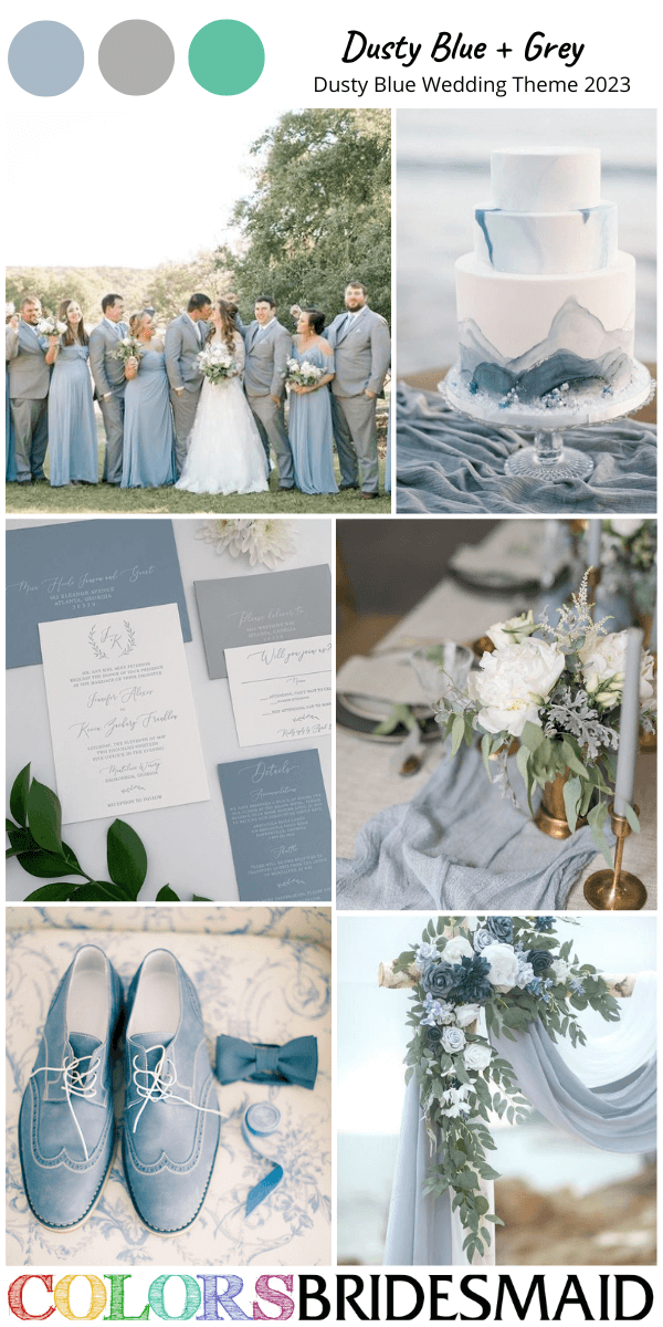top 8 dusty blue wedding themes for 2023 dusty blue and grey