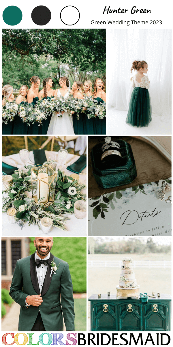 Best 8 Green Wedding Themes for 2023 - ColorsBridesmaid
