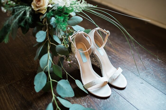 Hannah & Will's Wedding - wedding shoes