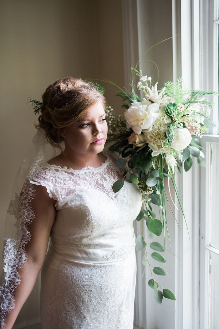 Hannah & Will's Wedding - the pretty bride