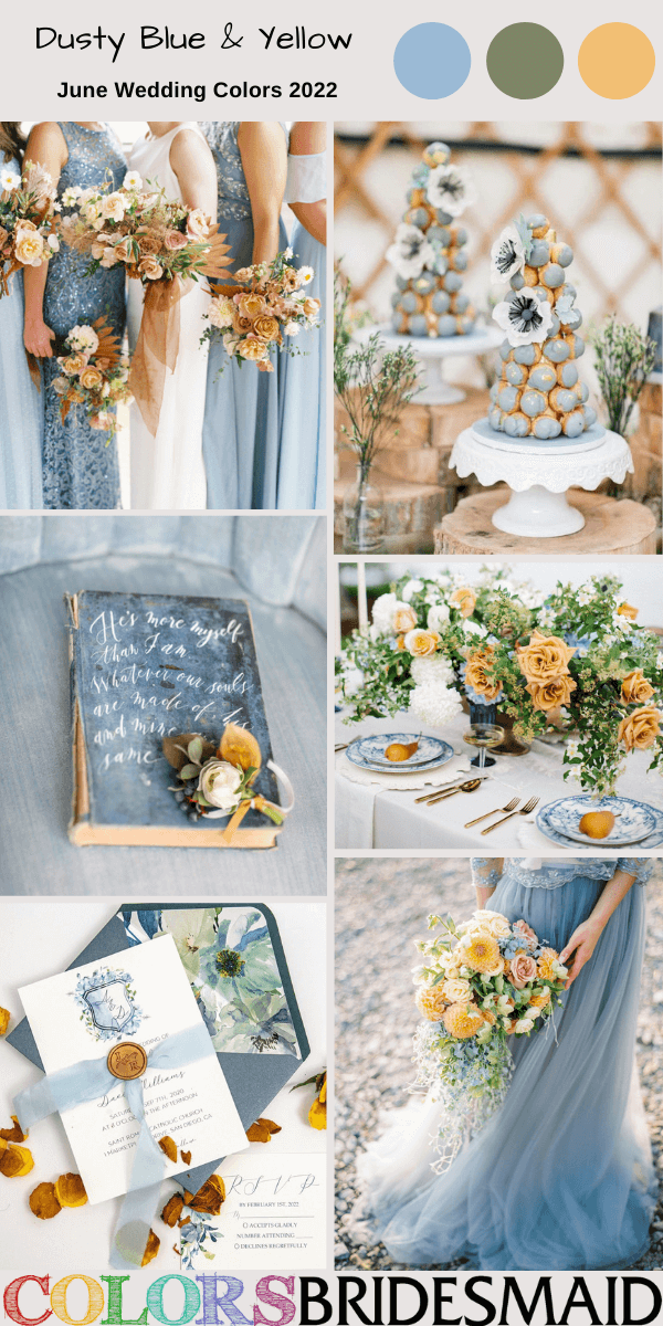 June Wedding Color Combos for 2022 ...