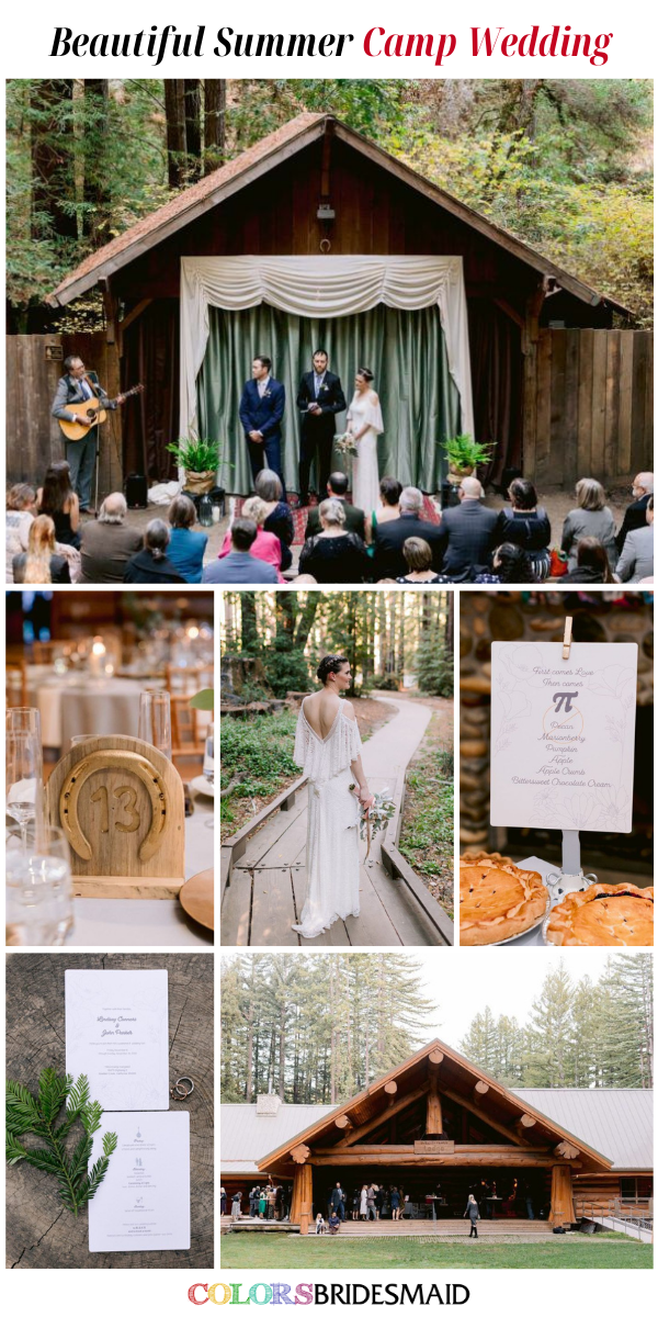 Awesome Outdoor Wedding Venue Ideas for 2024 - Beautiful Summer Camp Wedding