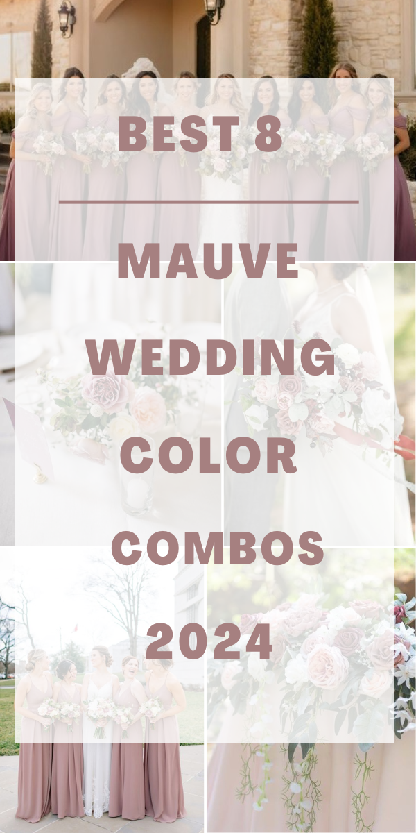 Best 8 Wedding Color Combos for 2024