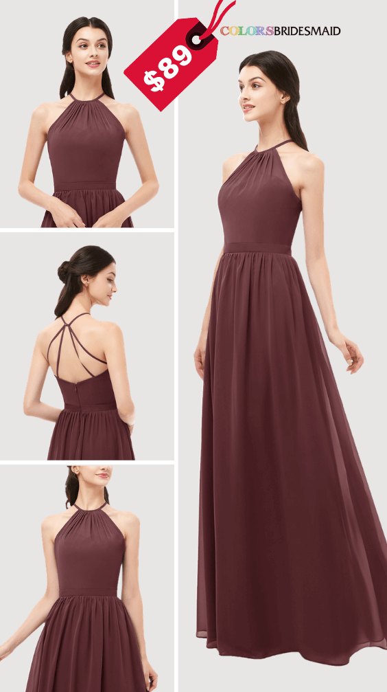 ColsBM Irene Burgundy Bridesmaid Dresses