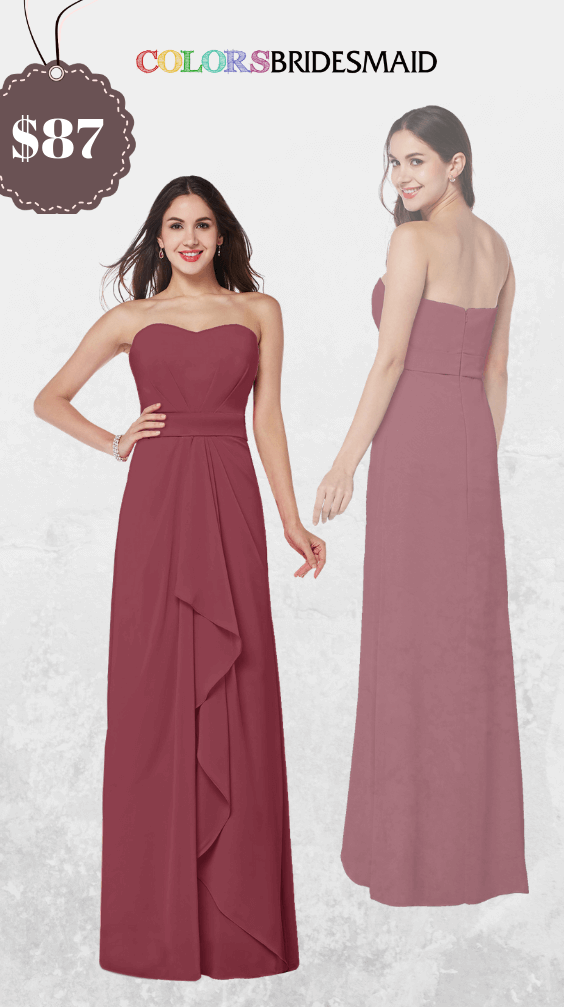 ColsBM Angelina Wine Bridesmaid Dresses