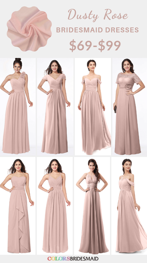 ColsBM Dusty rose bridesmaid dresses