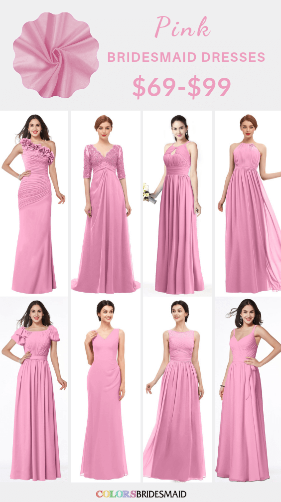 ColsBM Pink bridesmaid dresses