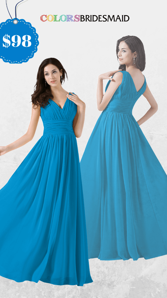 ColsBM Alana Cornflower Blue Bridesmaid Dresses