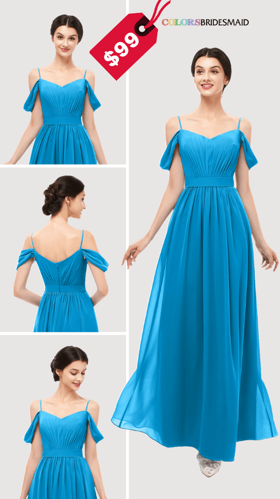 ColsBM Elwyn Cornflower Blue Bridesmaid Dresses