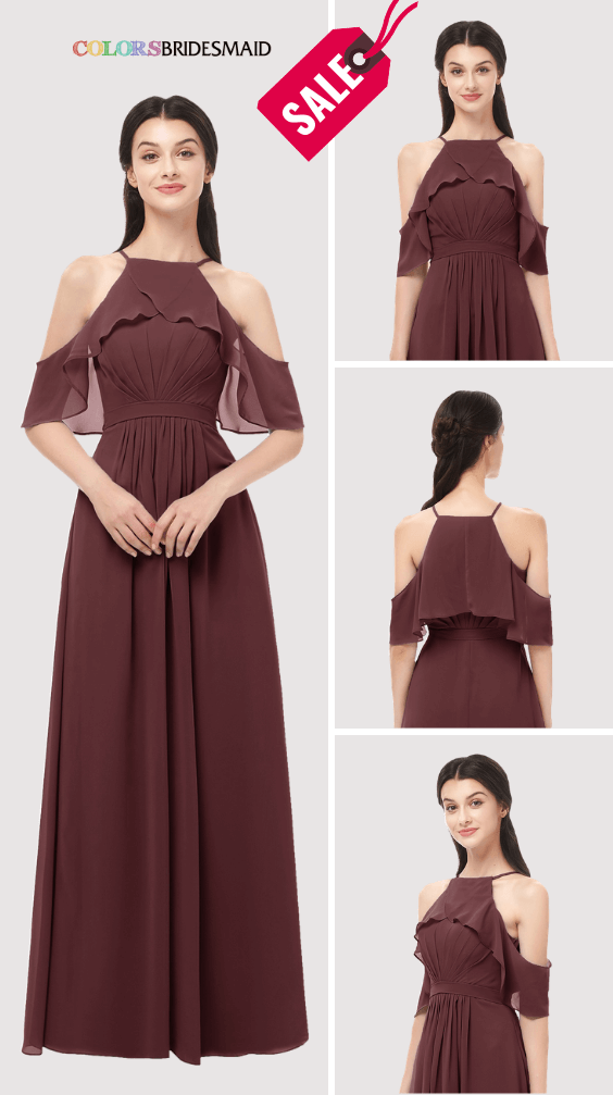 ColsBM Andi Burgundy Bridesmaid Dresses