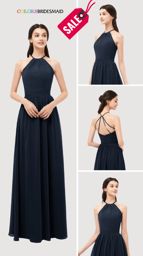 ColsBM Irene Navy Blue Bridesmaid Dresses