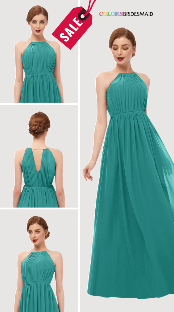 teal color dress for wedding