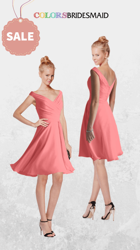 ColsBM Chloe Coral Bridesmaid Dresses