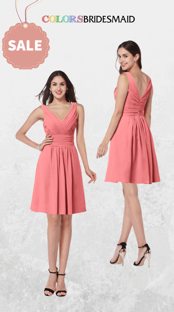 ColsBM Celia Coral Bridesmaid Dresses