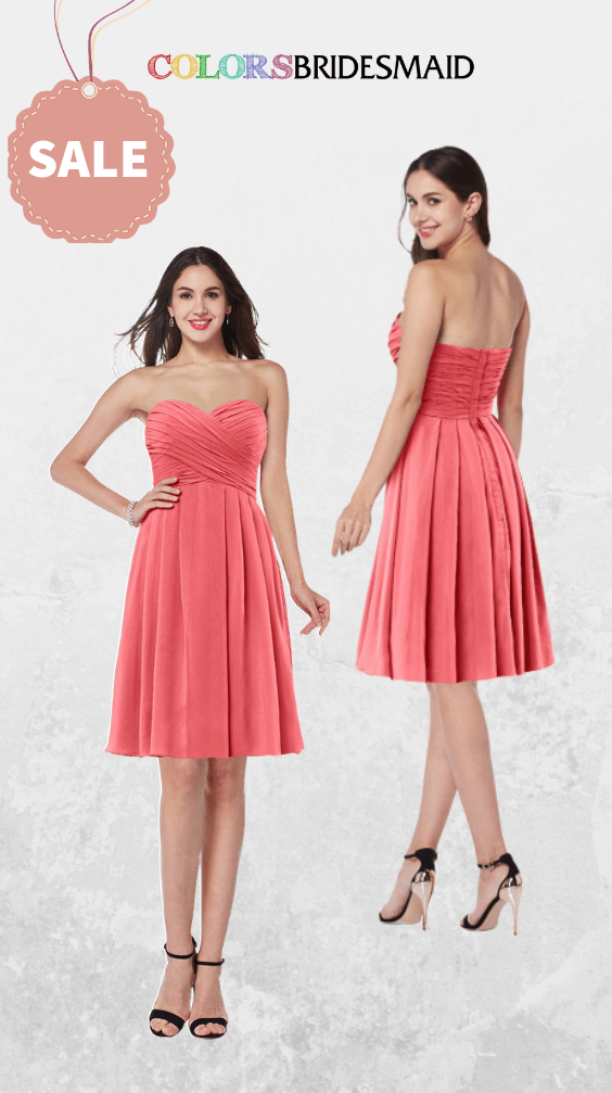 ColsBM Jillian Coral Bridesmaid Dresses