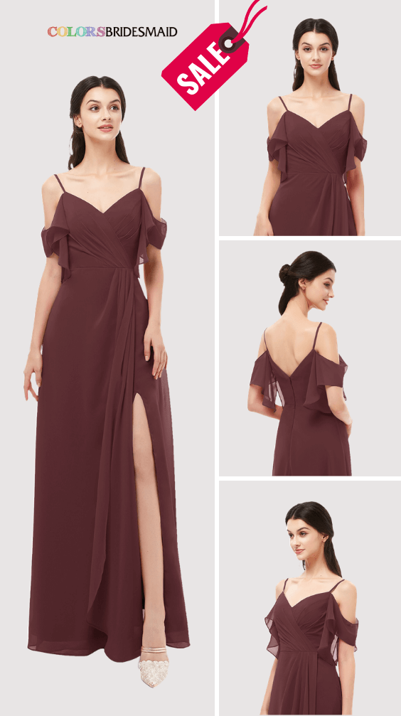 ColsBM Blair Burgundy Bridesmaid Dresses
