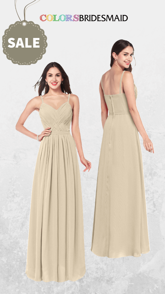 ColsBM Kinley Champagne Bridesmaid Dresses