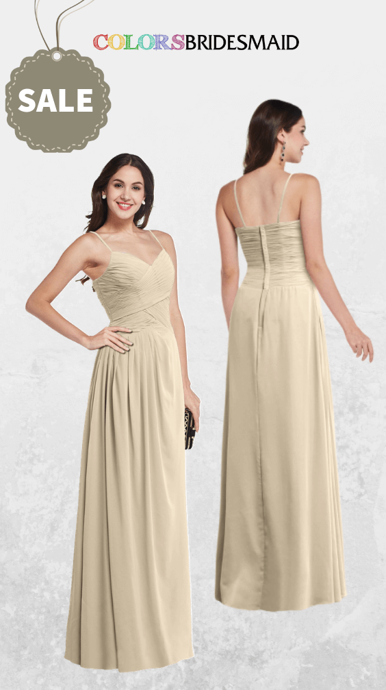 ColsBM Kaitlyn Champagne Bridesmaid Dresses