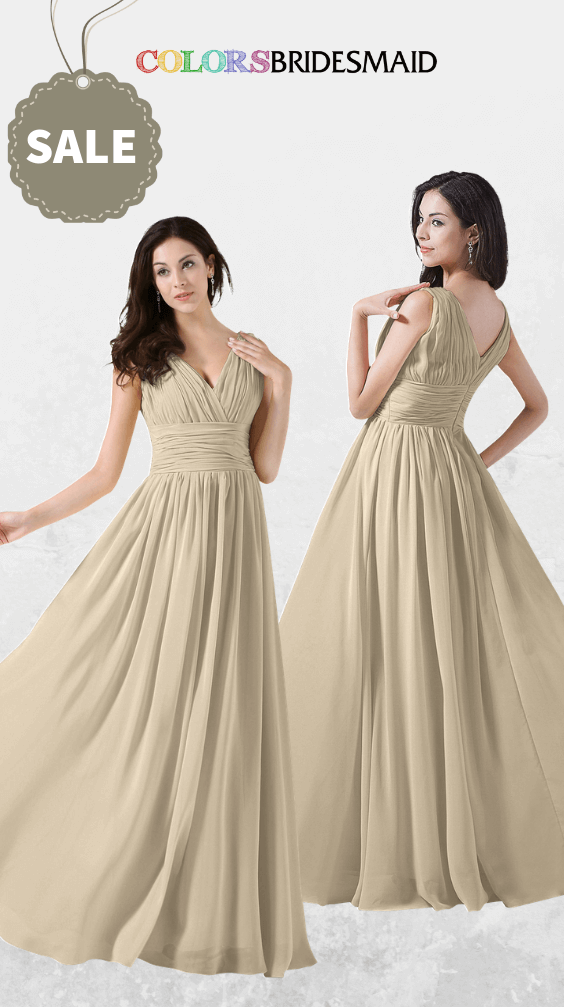 ColsBM Alana Champagne Bridesmaid Dresses