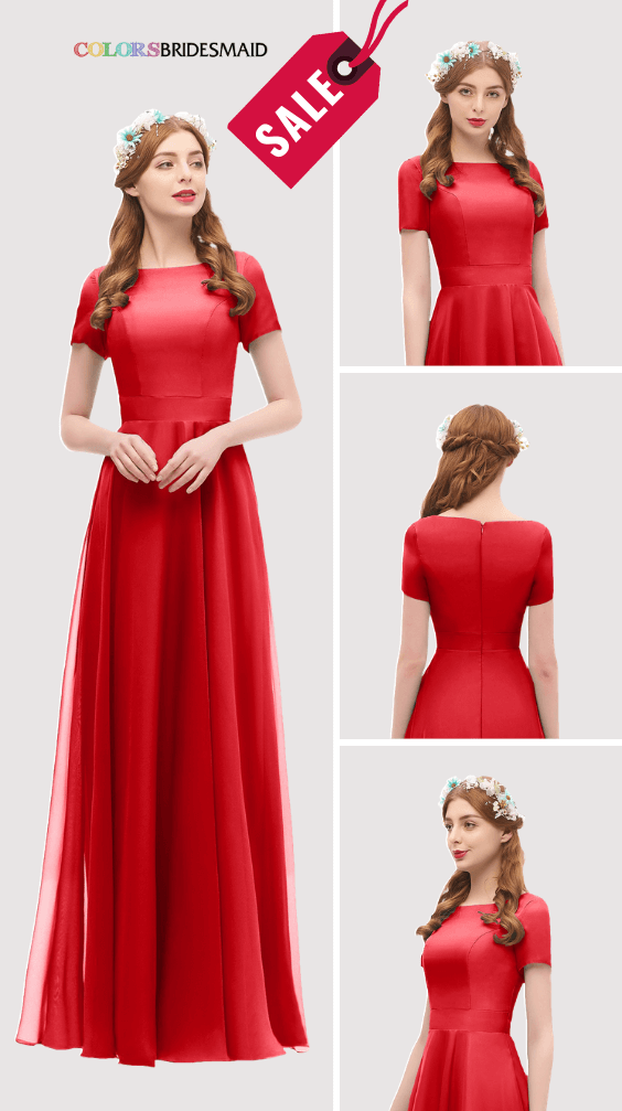 ColsBM Morgan Red Bridesmaid Dresses