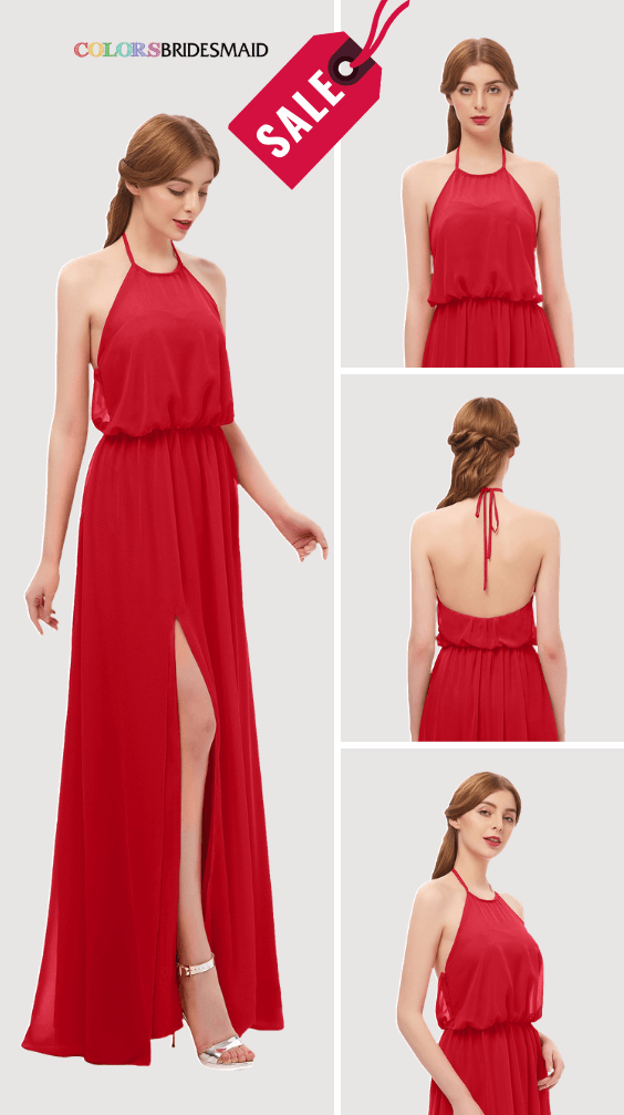 ColsBM Jackie Red Bridesmaid Dresses