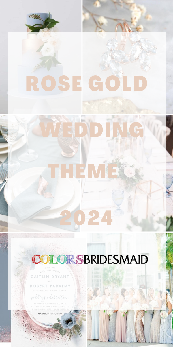 Rose Gold Wedding Theme 2024