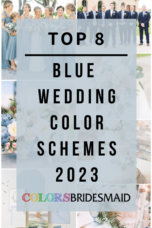 top 8 blue wedding color schemes for 2023