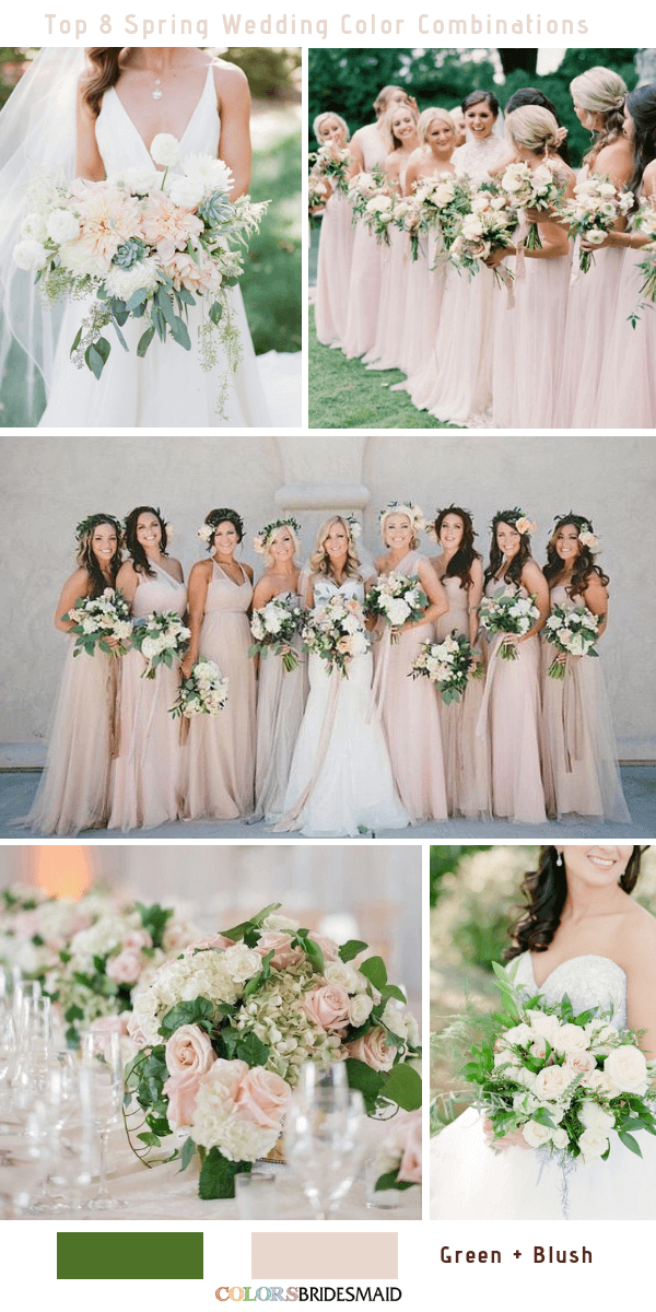 All 40+ Spring Wedding Color Palettes - ColorsBridesmaid