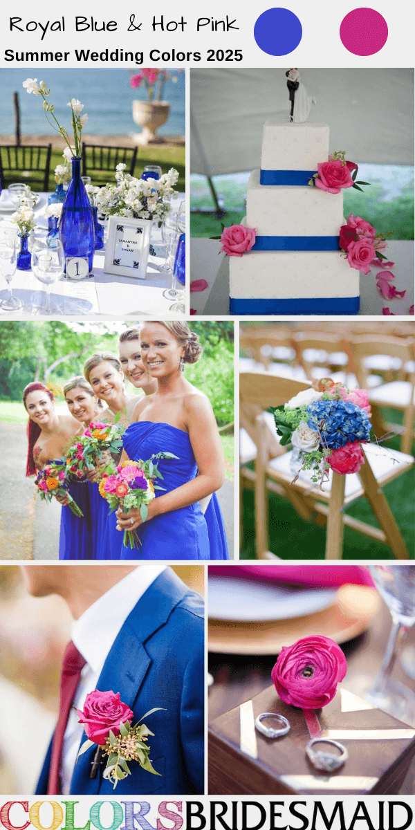 Best 8 Summer Wedding Color Schemes for 2025 - ColorsBridesmaid
